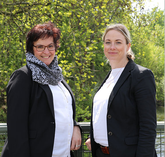 Bild von K. Himmel und N. Grebien, Private Banking Assistenz