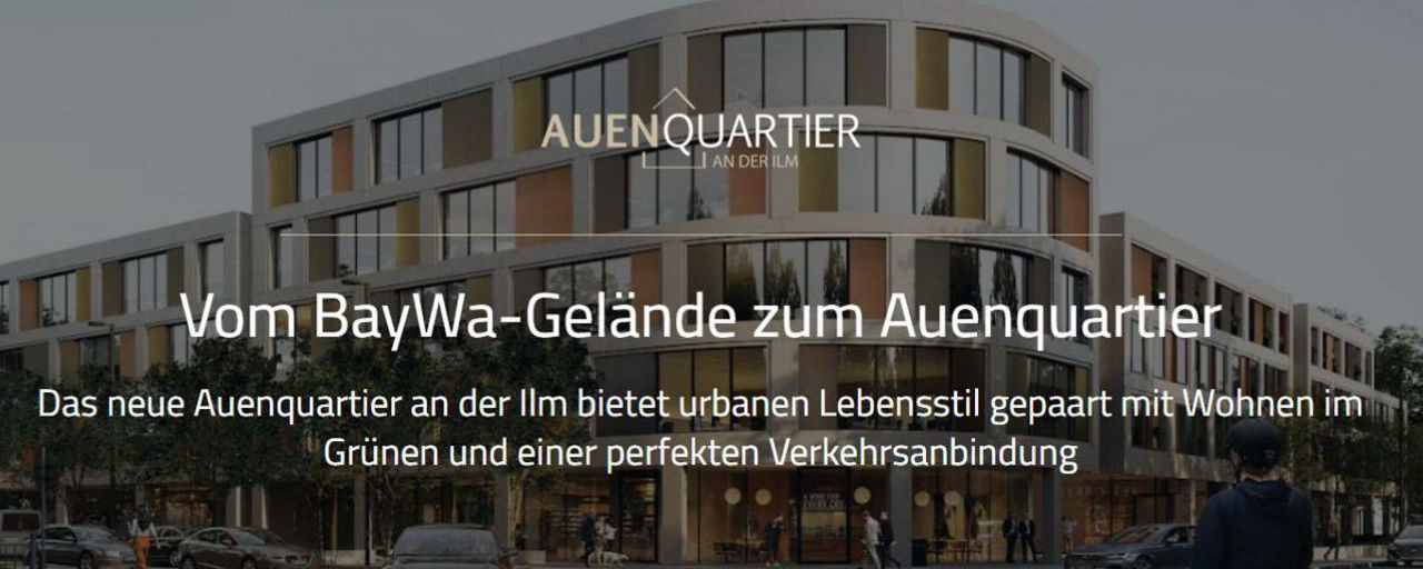 Auenquartier Modellbild