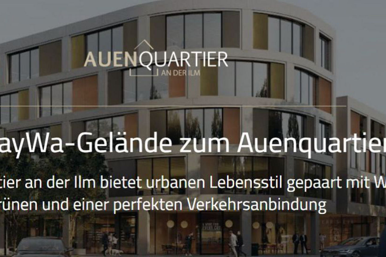 Auenquartier Modellbild