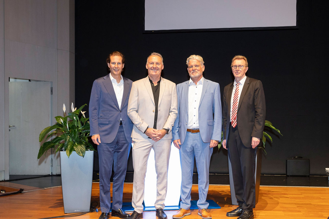 Otto Steinmann (Aufsichtsratsvorsitzender) und seine Stellvertreter | Foto: Carina Kircher