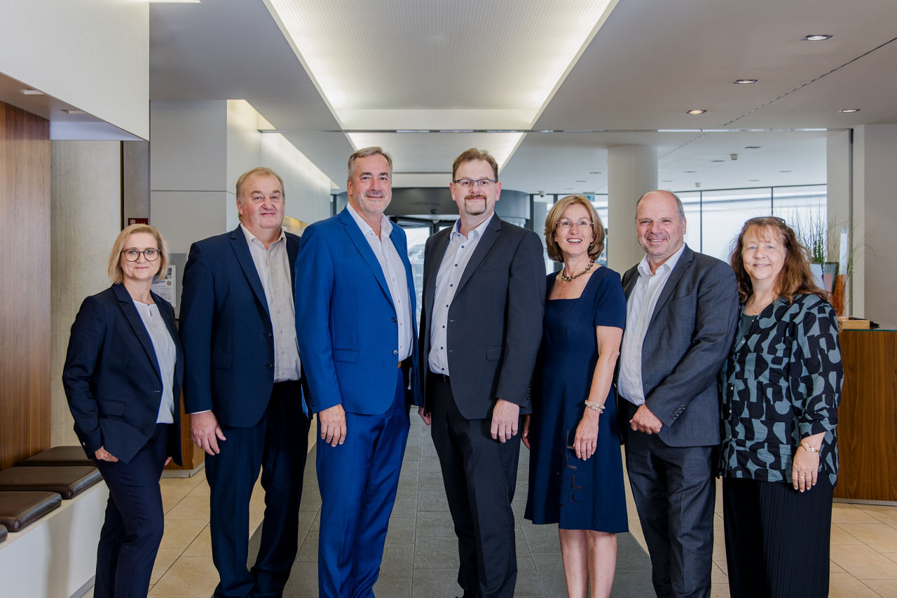 Regina Bulla, Florian Hildebrand, Hartmut Hueber, Ralph Freund (Vorsitz), Simone Rettich-Bickel, Martin Hahn, Barbara Härle