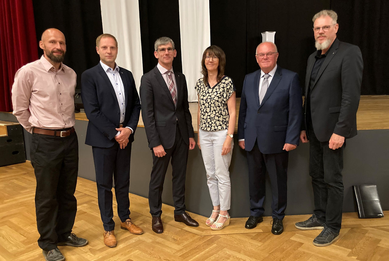 Bild des Aufsichtsrates und des Vorstandes der Volksbank Delitzsch eG