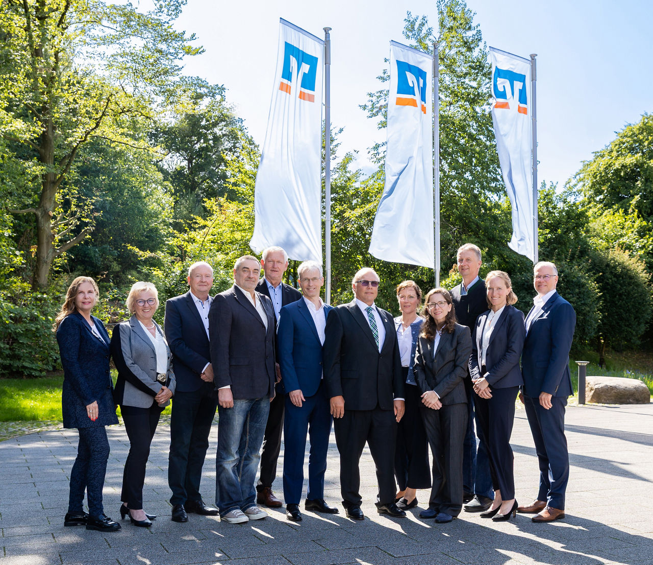 Gruppenfoto des Aufsichtsrats der Raiffeisenbank eG