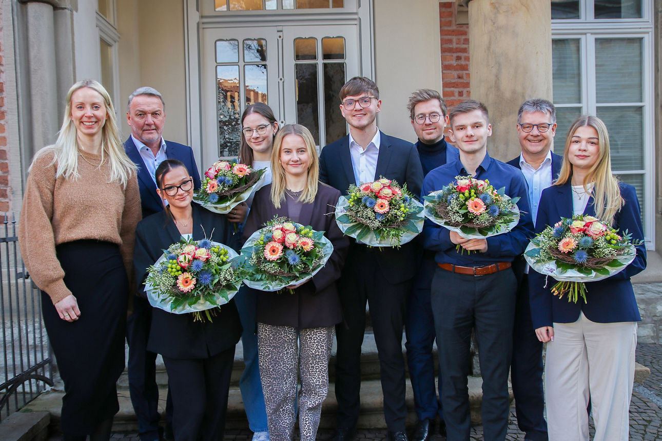 Verabschiedung Vorstandsmitglied Rudolf Hagenbrock  - Gruppenfoto