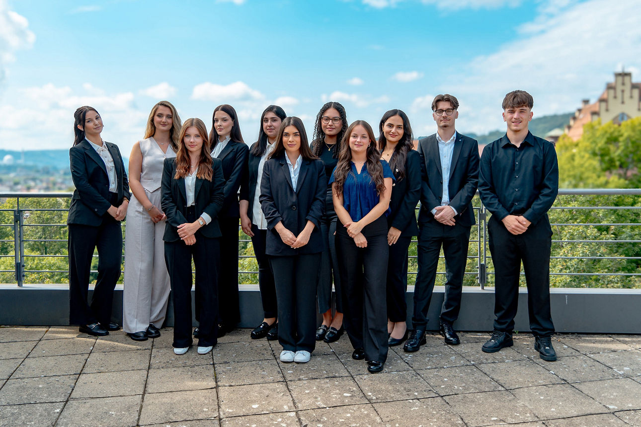 Auszubildende der Volksbank Hochrhein