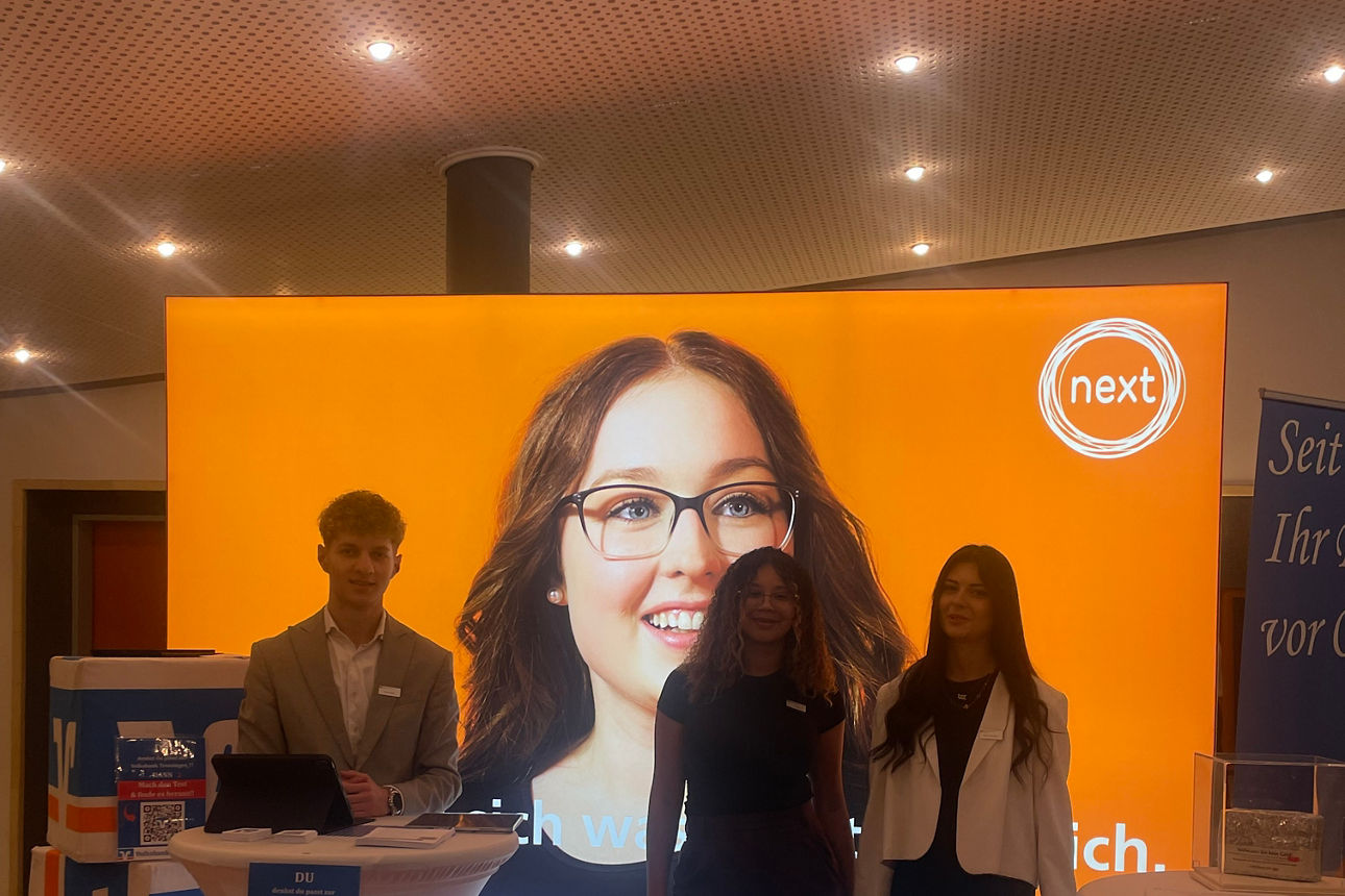 Die Volksbank Trossingen auf der Ausbildungsmesse METRO