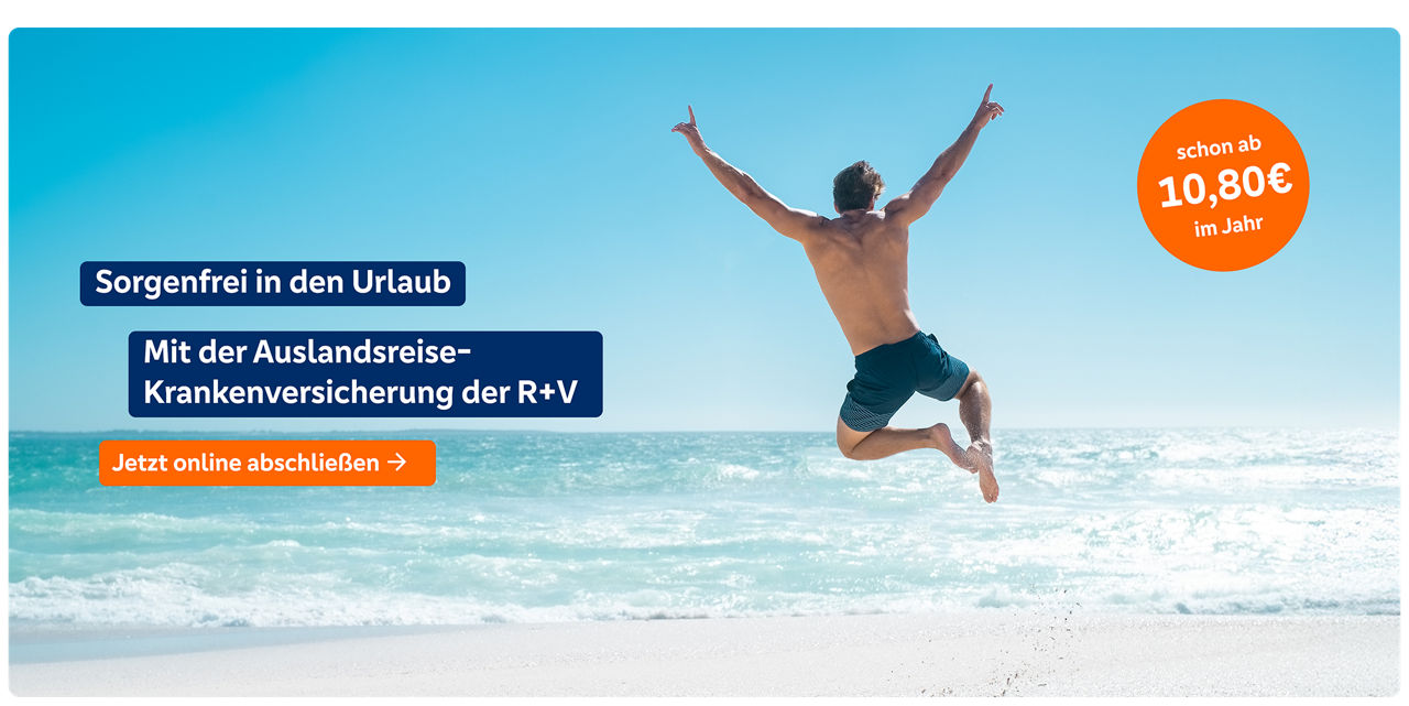 Urlaub geplant? Jetzt rundum absichern