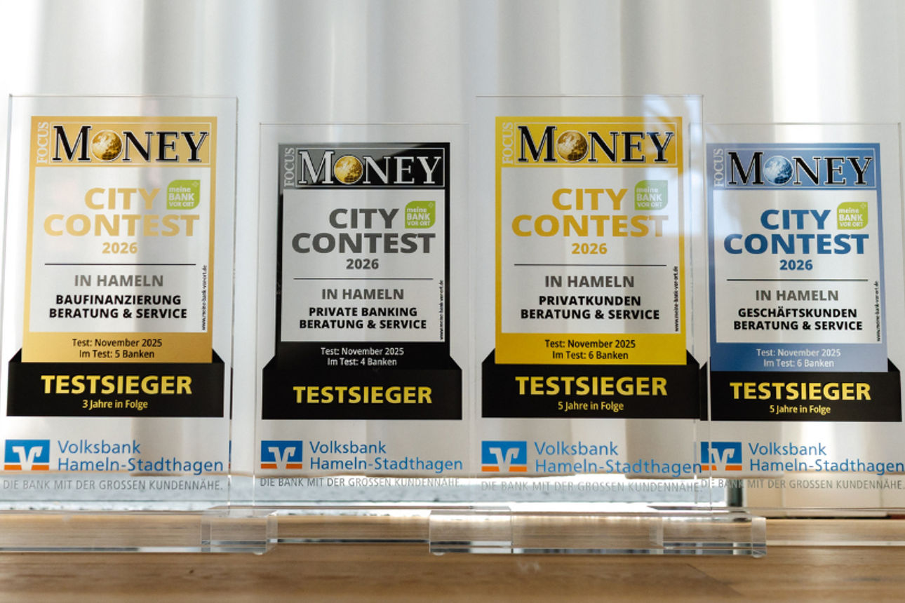 Unsere Auszeichnungen von Focus Money