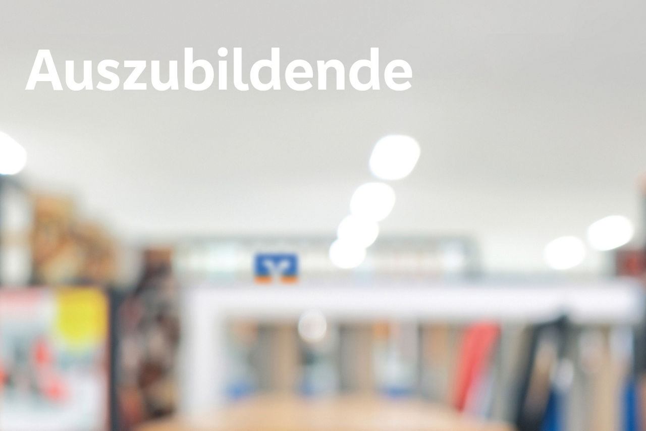 Verschwommener Hintergrund in einen Serviceraum für Kundinnen und Kunden