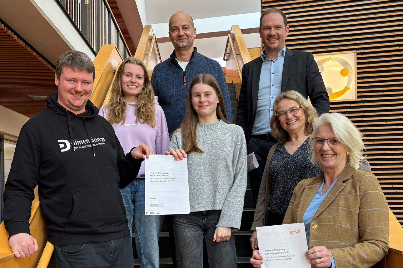 Gruppenfoto - Projekt „Abitur und wie weiter“