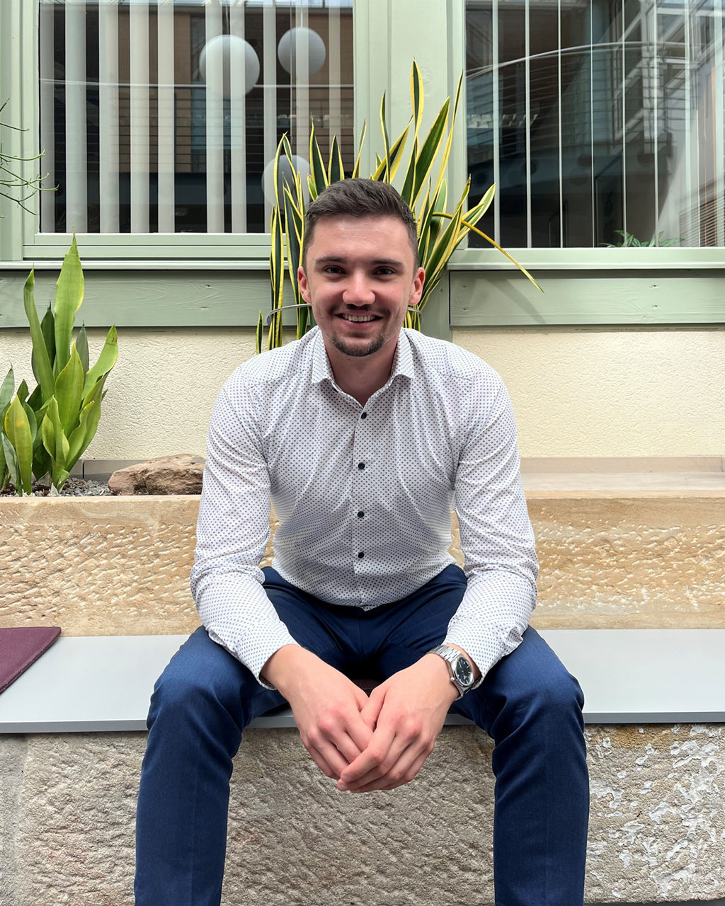 Mitarbeiter Christopher Zech