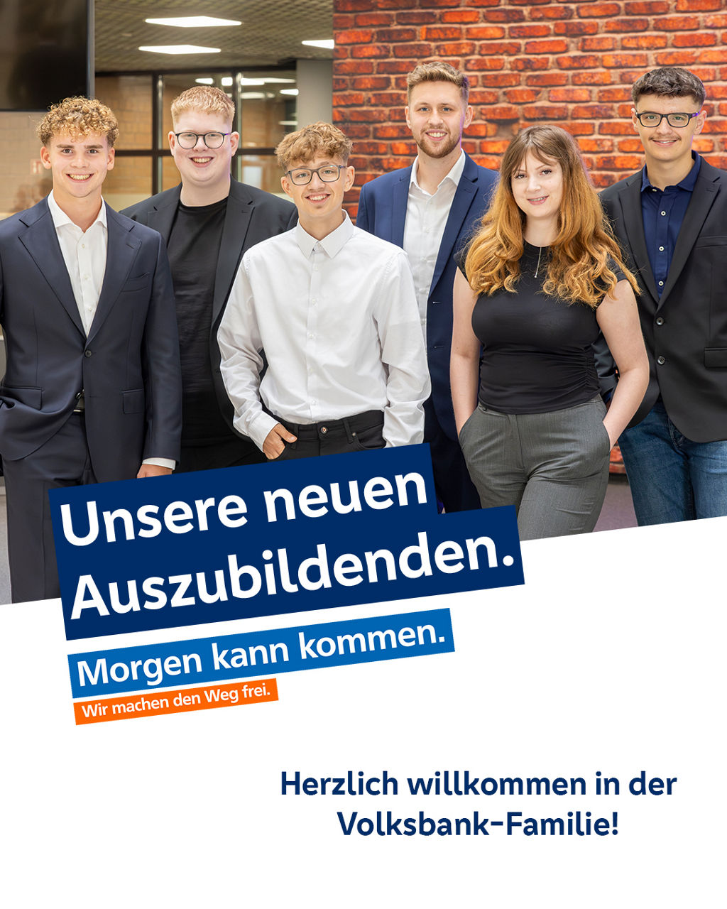 Unsere neuen Auszubildenden