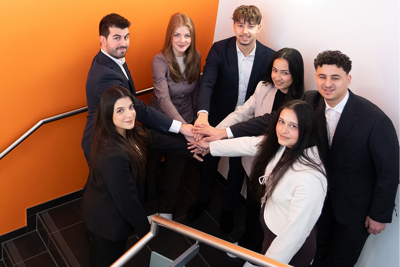 Gruppenbild der Auszubildenden