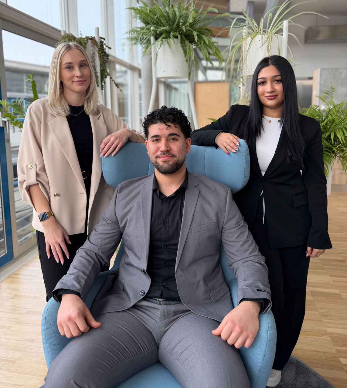 Absolventen des Abschlussjahrgangs 2026 in der Filiale in Wiesloch