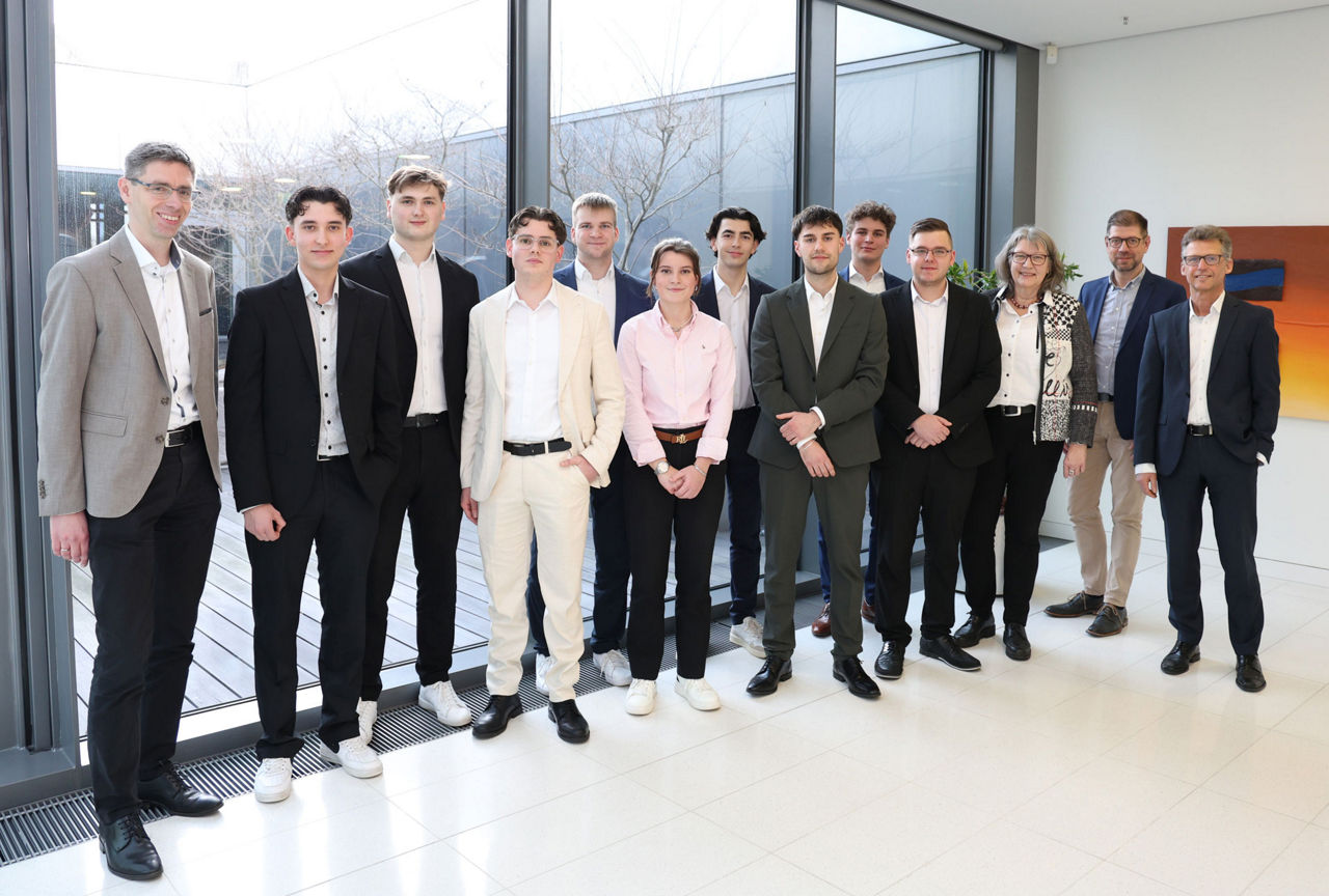 10 neue Auszubildende der Volksbank Krefeld