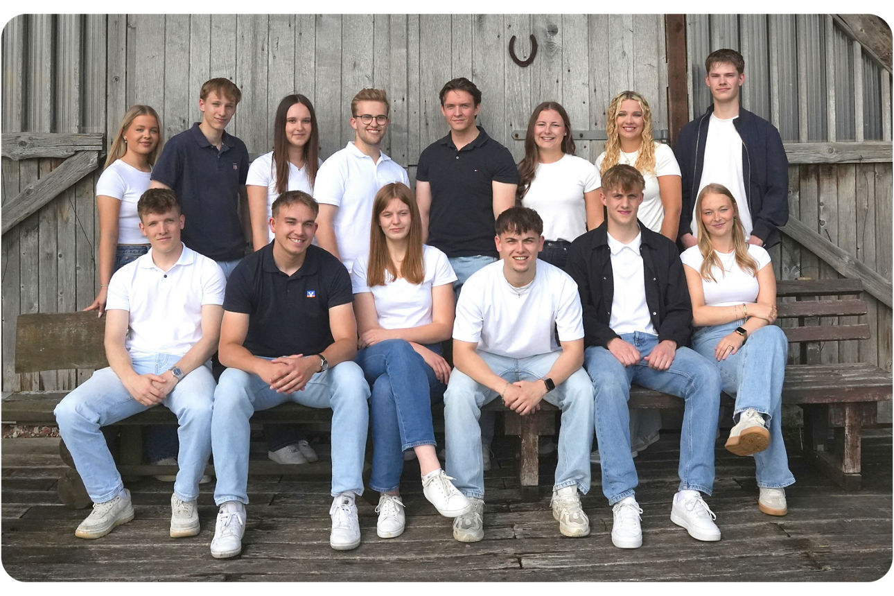 Gruppenbild der Azubis