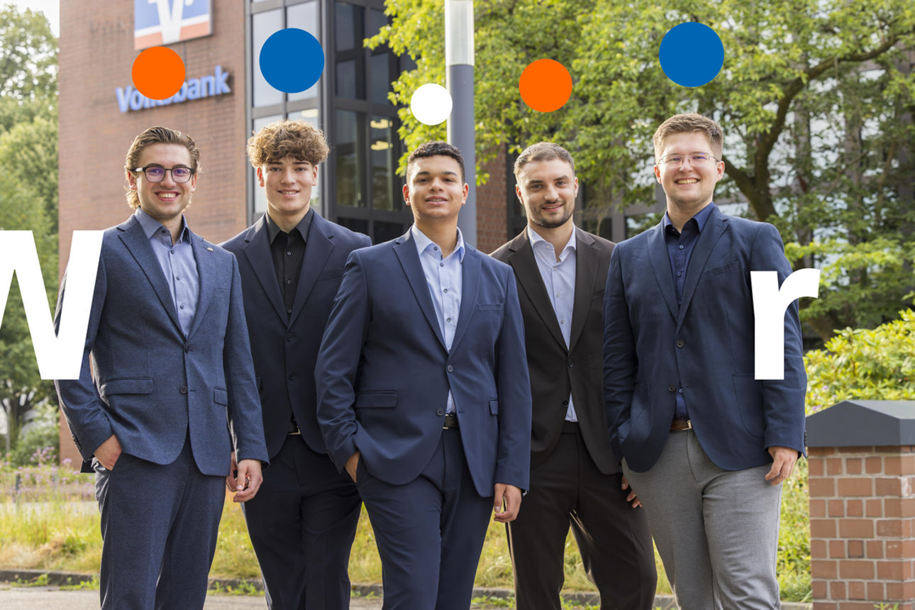 Auszubildende der Volksbank Bochum Witten eG