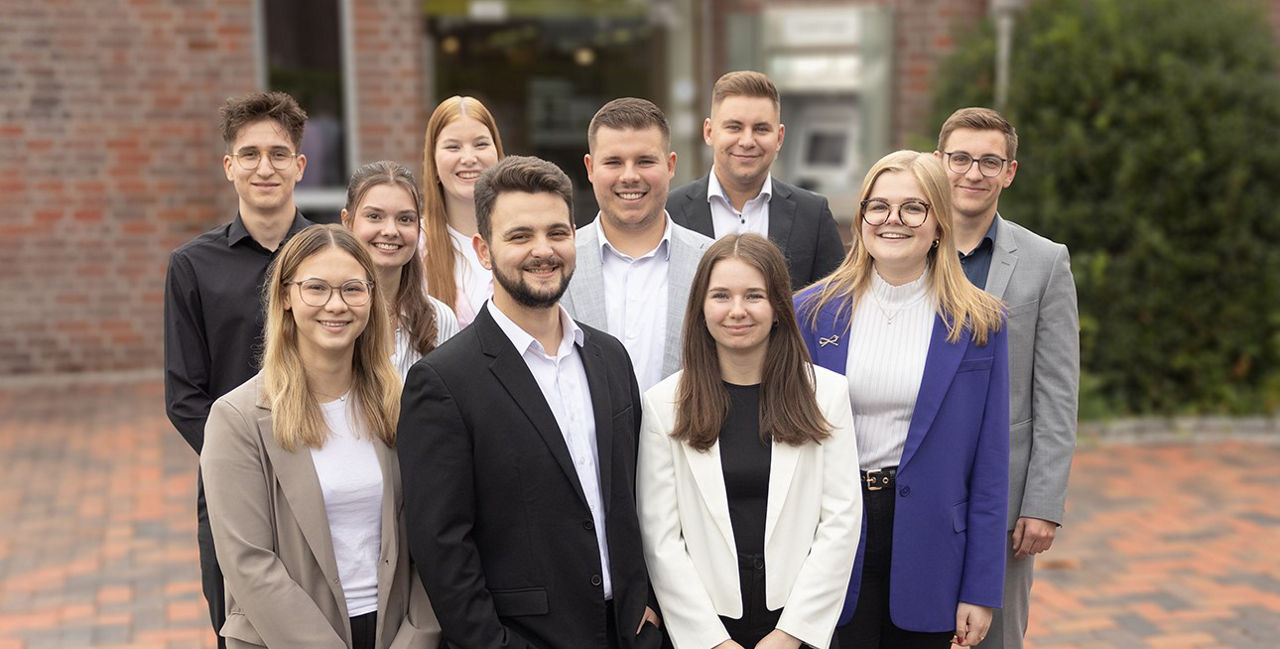 Gruppenbild unserer Auszubildenden