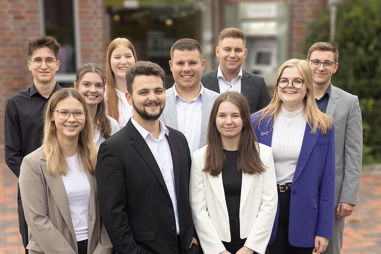 Gruppenbild unserer Auszubildenden