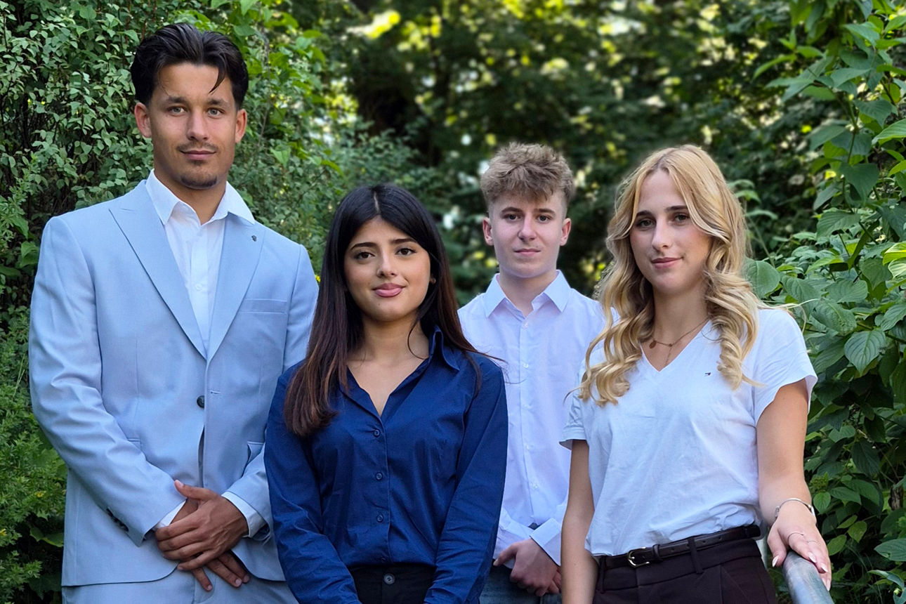 Foto von unseren neuen Auszubildenden