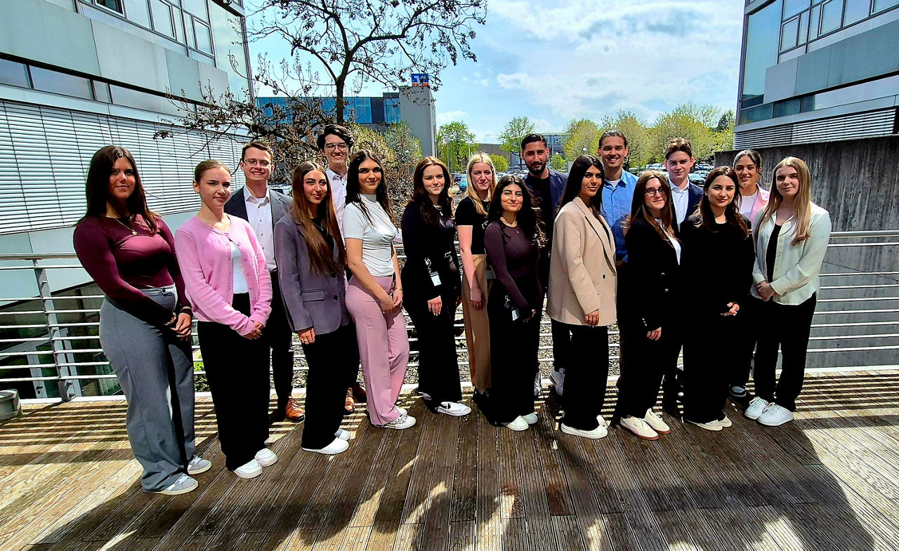 Gruppenbild unserer Azubis