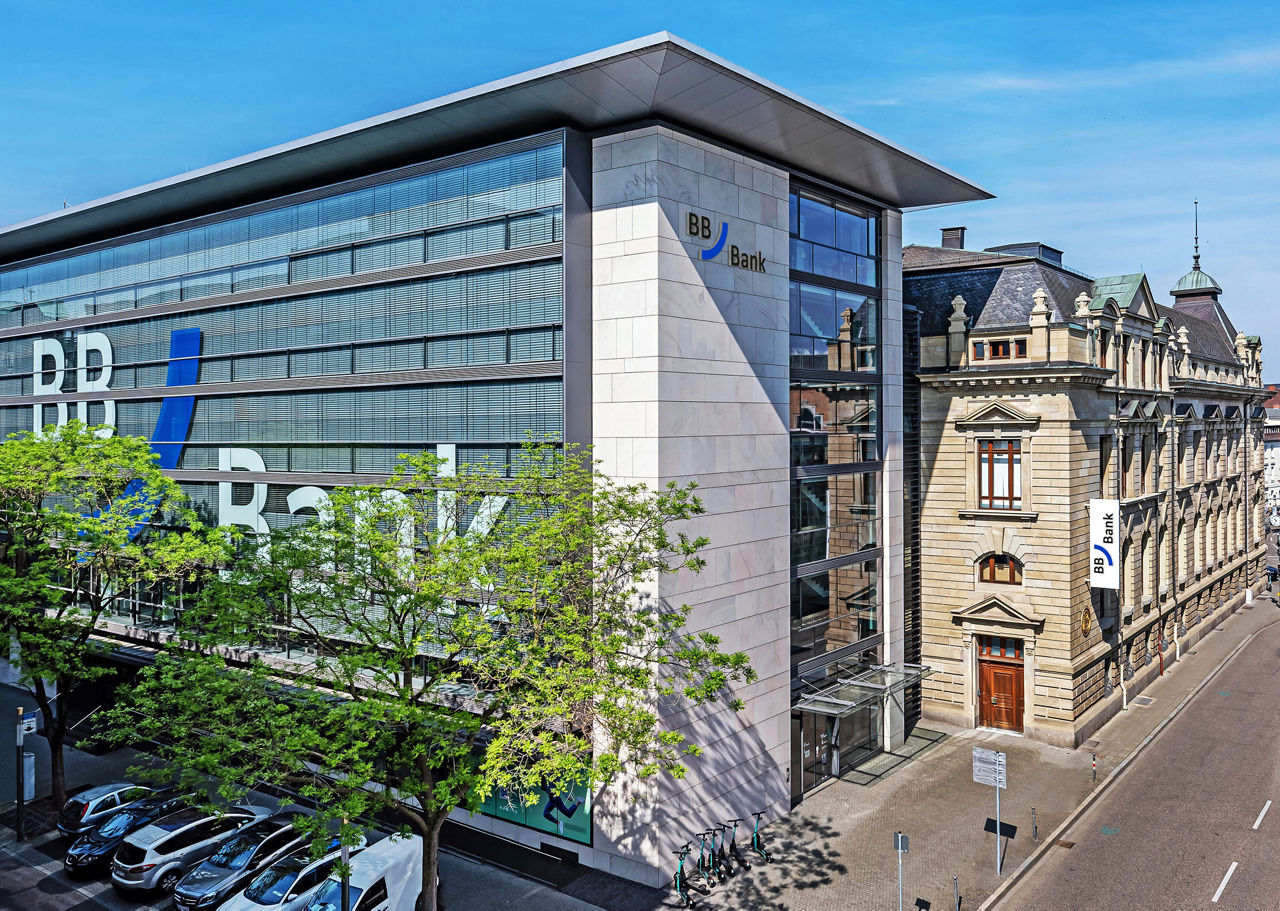 Headquarter BBBank in der Herrenstraße