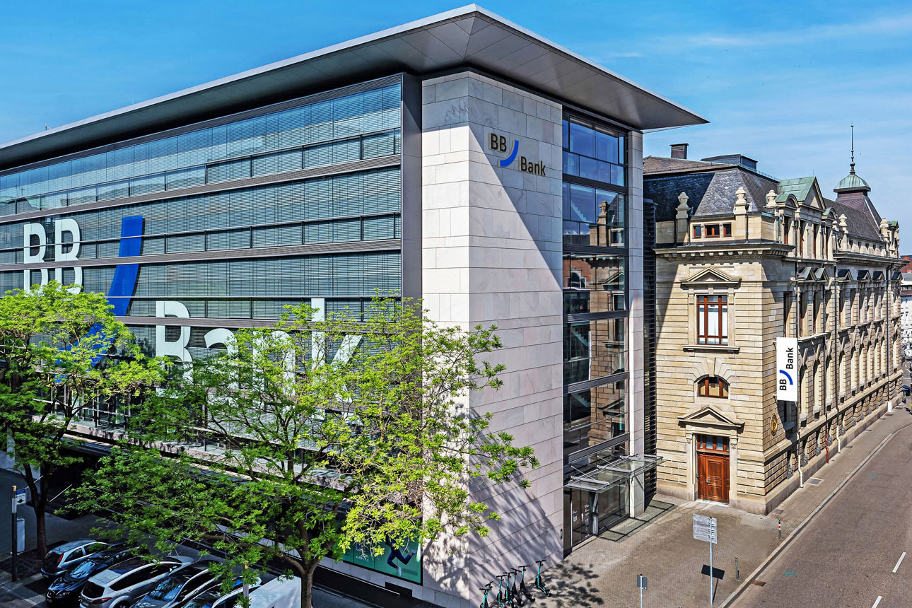 Headquarter BBBank in der Herrenstraße