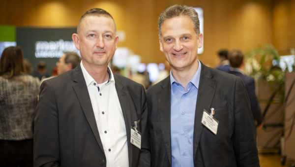 Bernhard Matthes, CFA, Bereichsleiter AM mit Harald Steinbichler, geschäftsführender Gesellschafter bei axessum GmbH