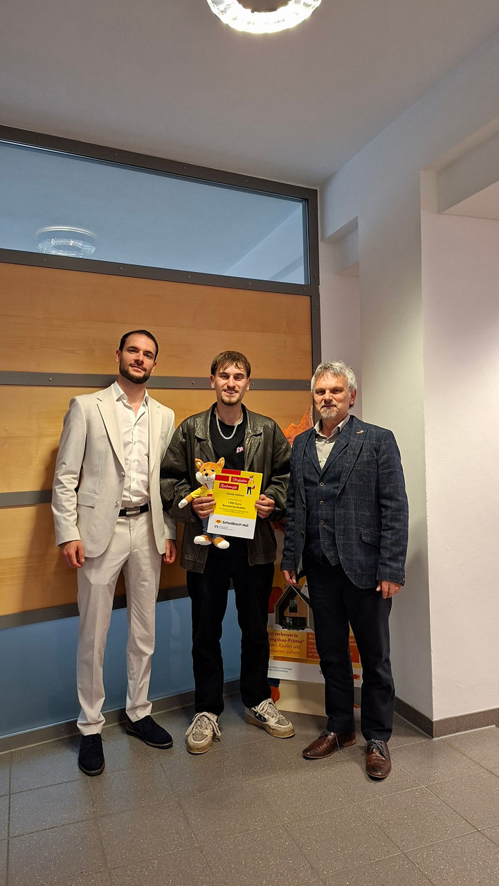Gewinner der Aktion "50 Jahre Bausparfuchs"