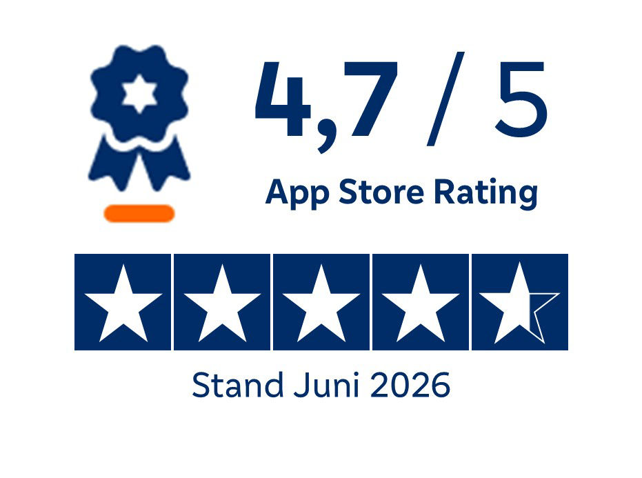AppStore Rating der Banking App