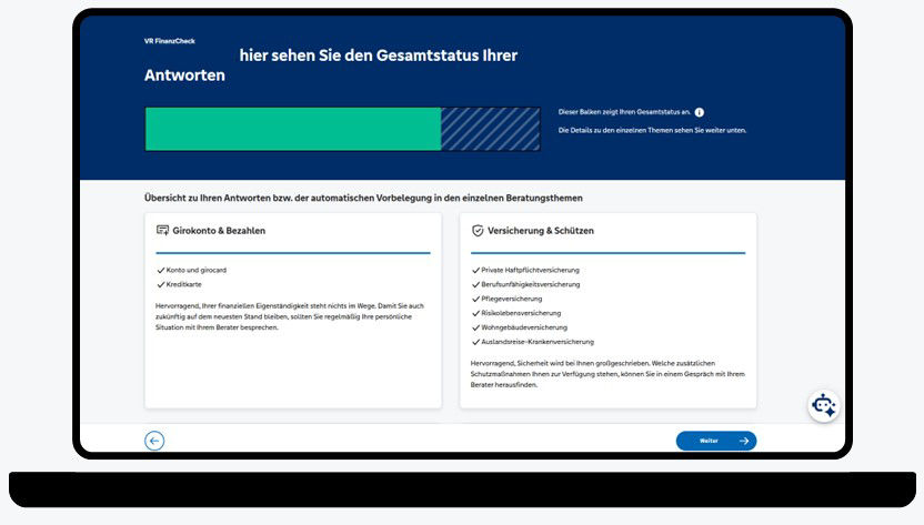 FinanzCheck zeigt Handlungsbedarf in Beratungsthemen