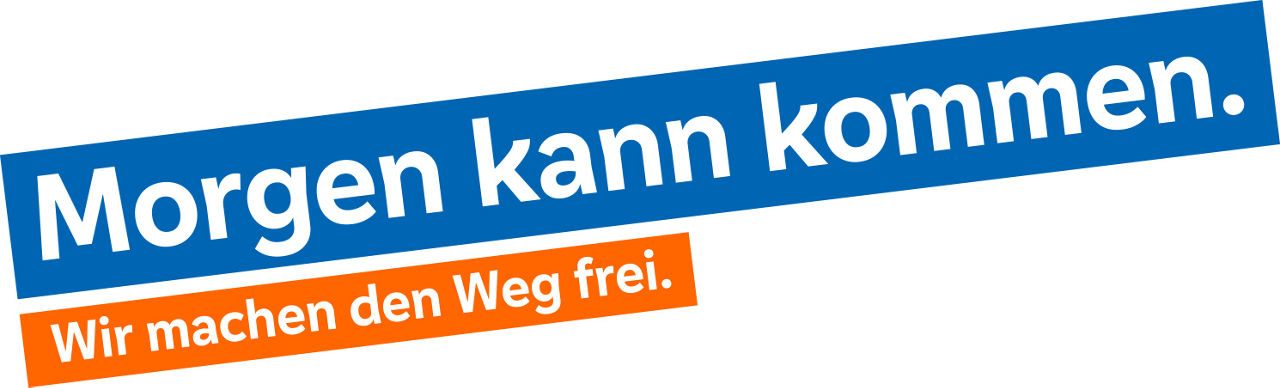 Morgen kann kommen.