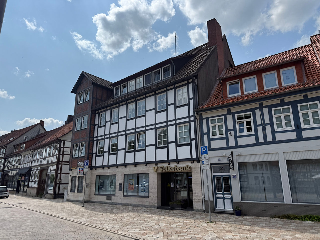 Außenansicht der Geschäftstelle Bad Salzdetfurth