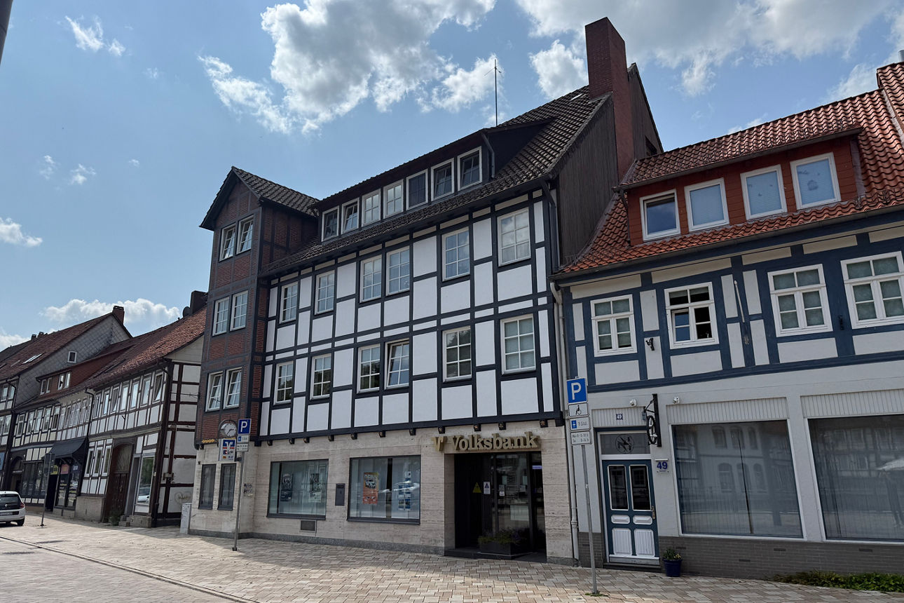 Außenansicht der Geschäftstelle Bad Salzdetfurth