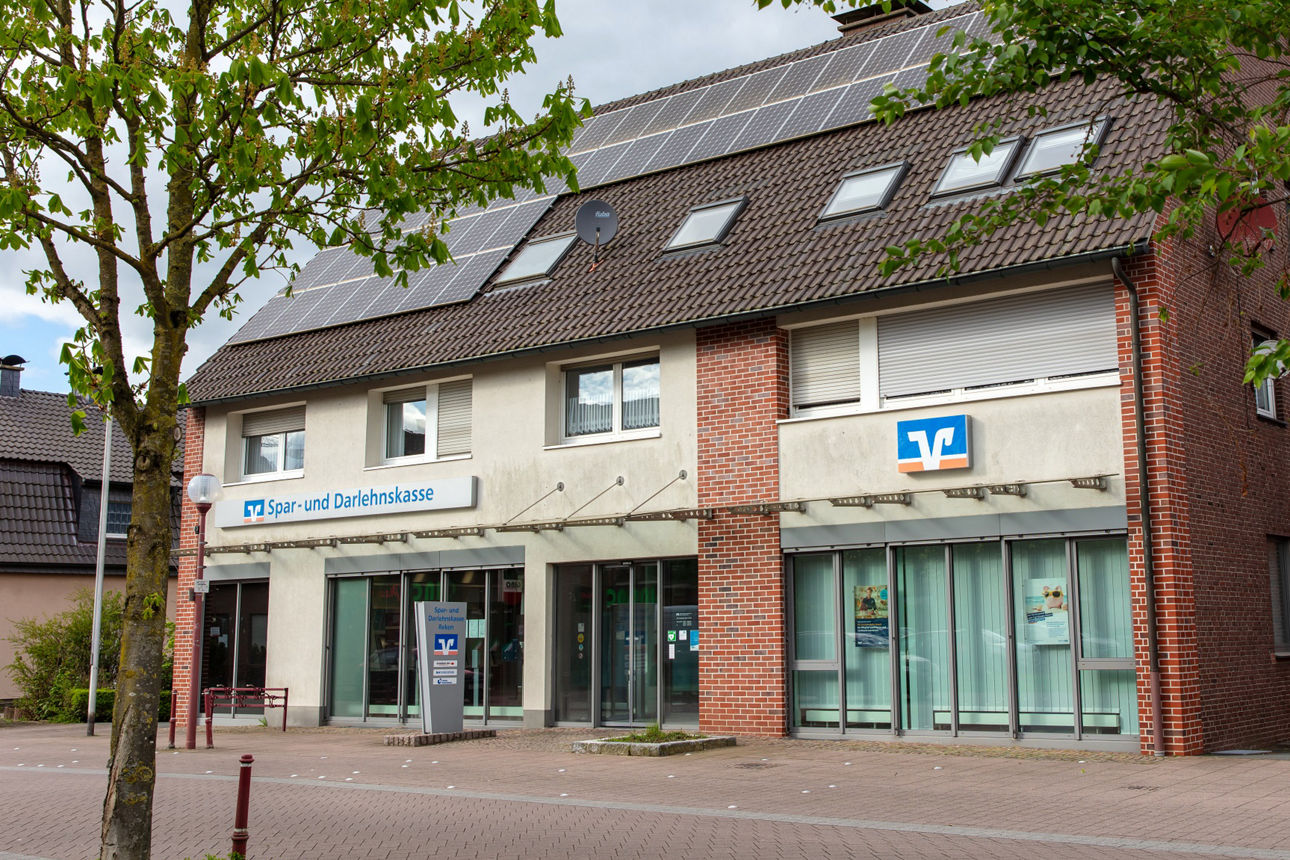 Filiale Bahnhof Reken Aussenansicht