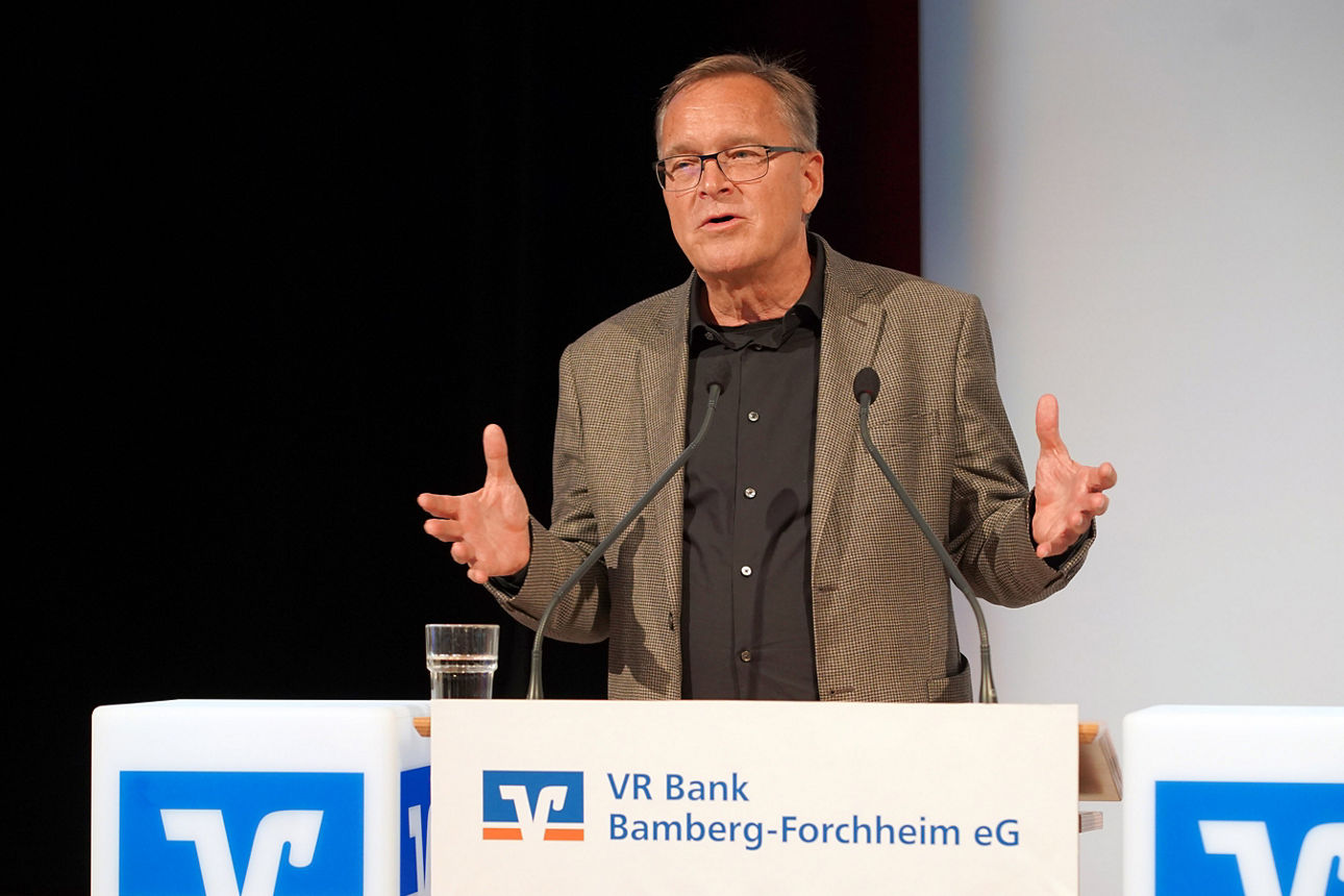 Bambergs Oberbürgermeister Andreas Stark bei seinem Grußwort