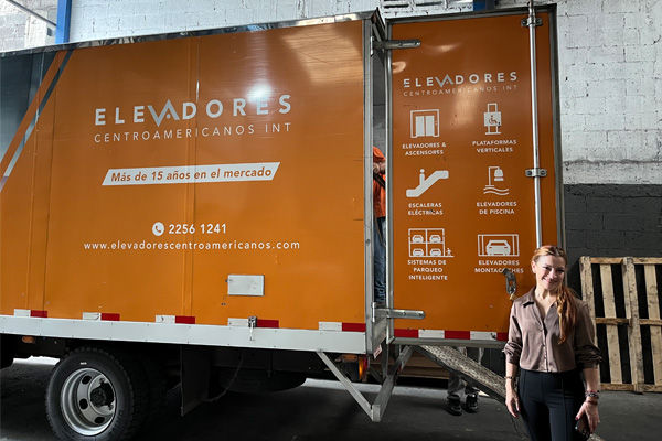 LKW der Elevadores Centroamericanos INT