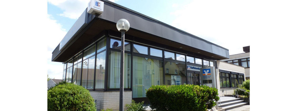 Das Bankgebäude in Heilbronn-Biberach