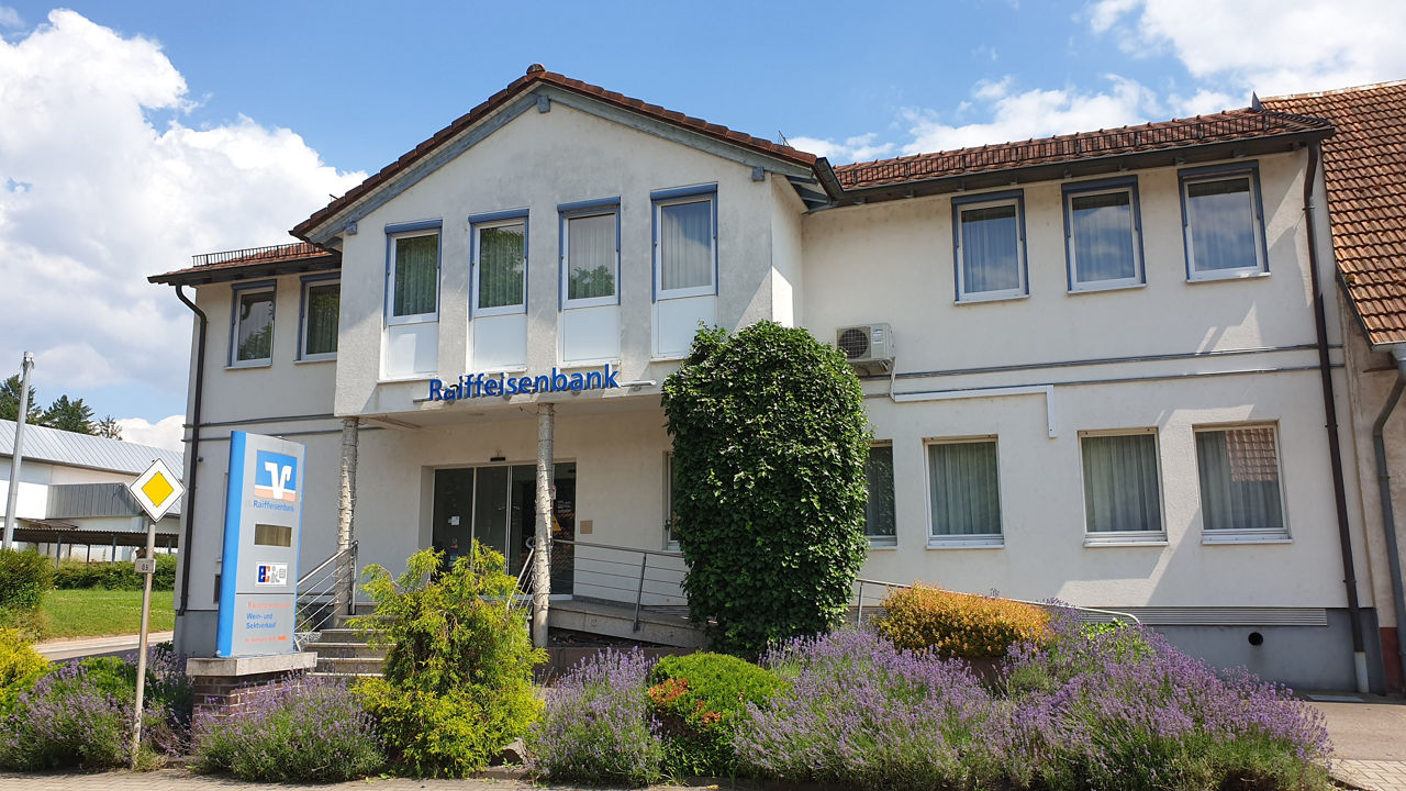 Bankgebäude in Sexau