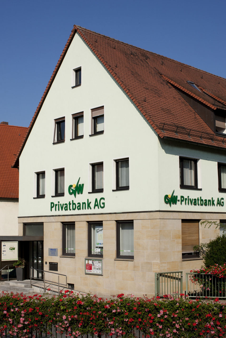 Unser Bankgebäude