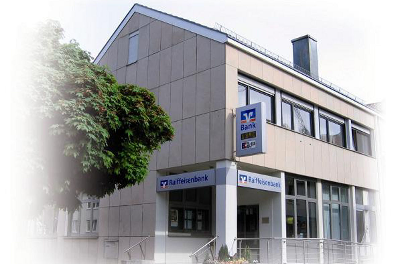 Bankgebäude von außen