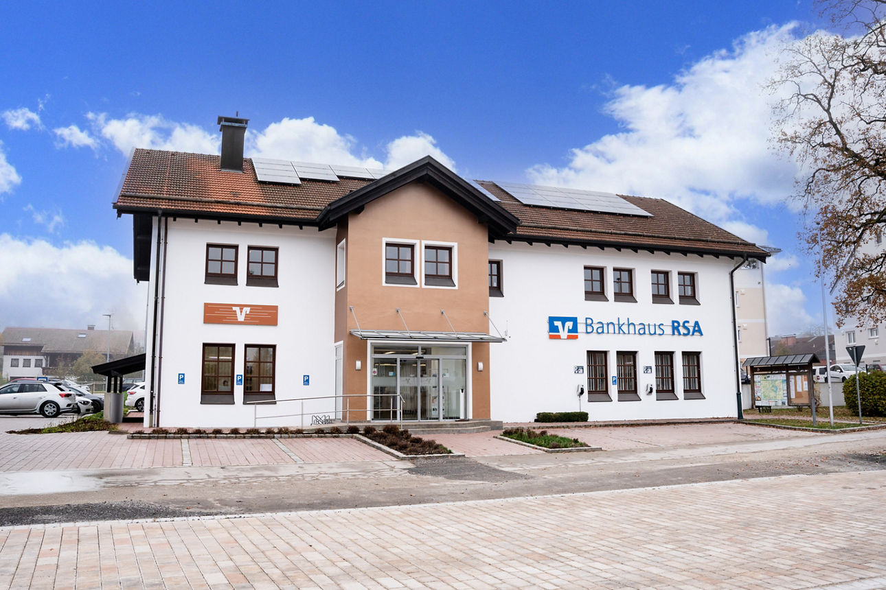 Bankgebäude des Bankhaus RSA eG