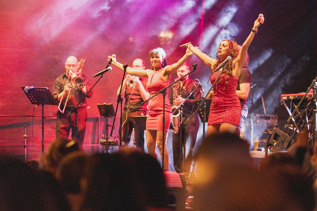 Live-Band auf der Schorndorfer Woche
