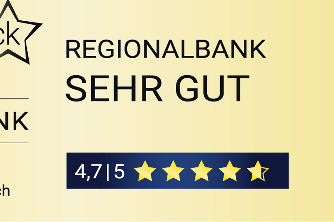 Sehr Gut für die Dortmunder Volksbank beim BankingCheck Award 2024