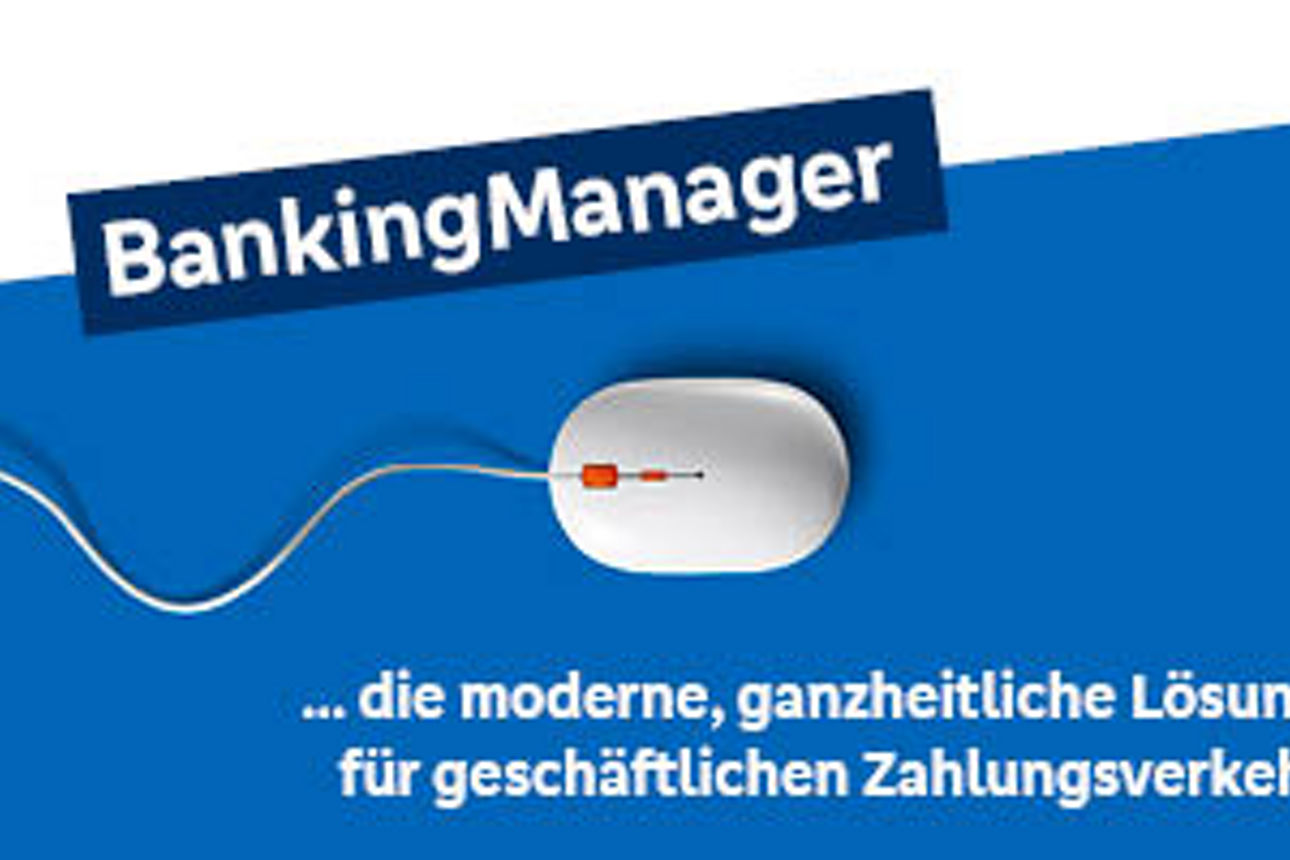Computermaus auf einer blauen Fläche