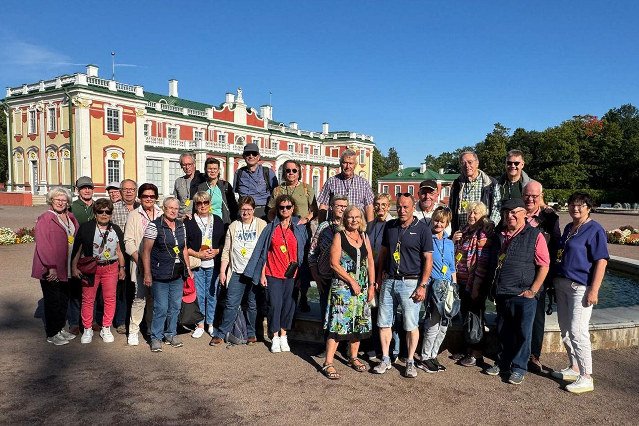 Bankreise Baltikum - Gruppenfoto