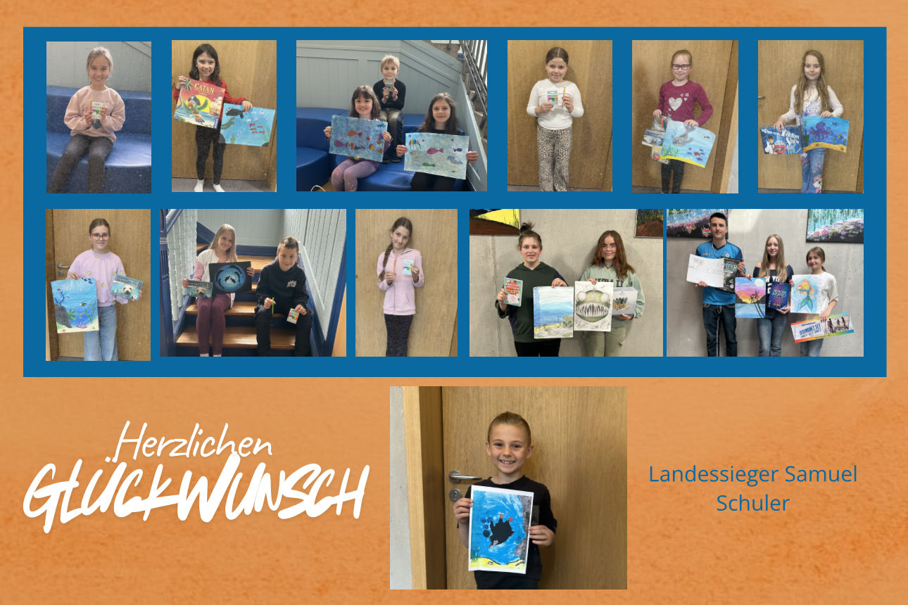 Gewinner 2026 Malwettbewerb "Jugend creativ"