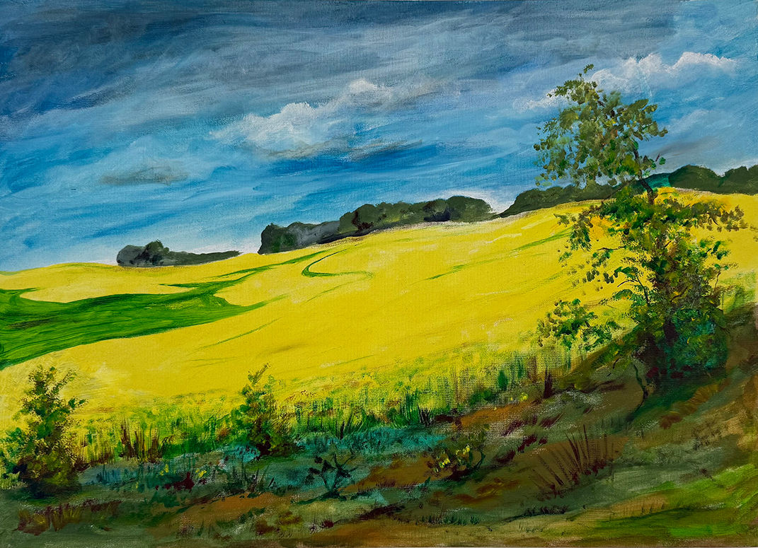 Landschaftsbild von Hans-Peter Bartels