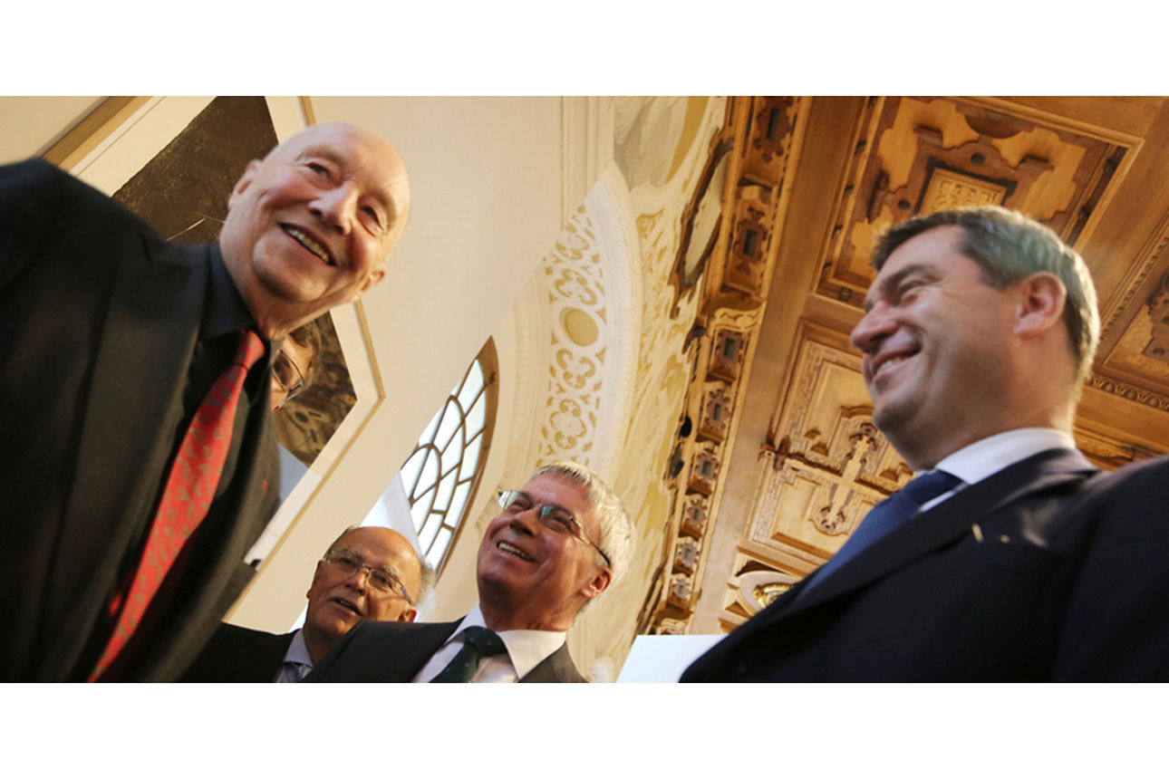 Vier Männer im Portrait