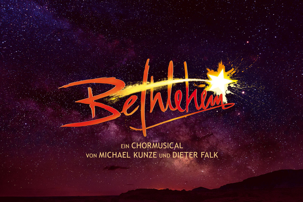 Foto vom Plakat des Musicals Bethlehem